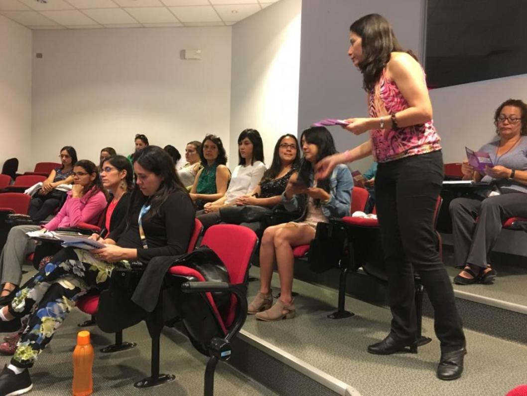 personas participantes de los talleres - Cero tolerancia al hostigamiento sexual